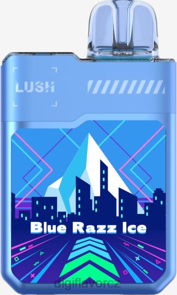 Digiflavor Brno - Digiflavor Geekbar LUSH jednorázovky DH82T4 modrý razz led