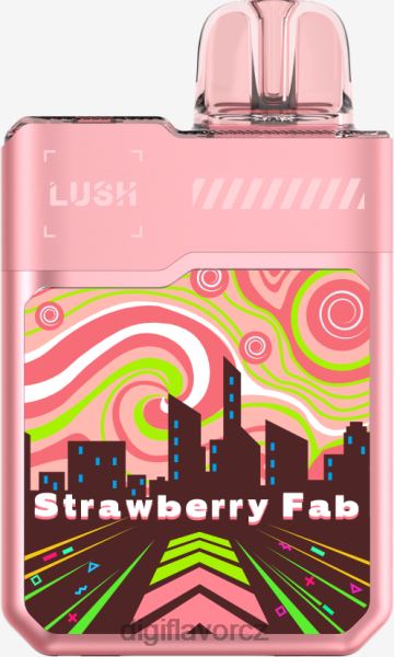 Digiflavor Czechia - Digiflavor Geekbar LUSH jednorázovky DH82T2 jahodová fab