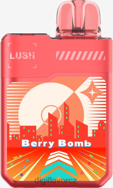 Digiflavor Disposable - Digiflavor Geekbar LUSH jednorázovky DH82T9 bobulová bomba