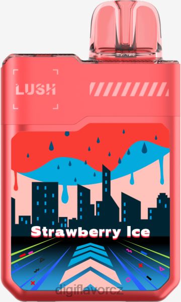 Digiflavor Praha - Digiflavor Geekbar LUSH jednorázovky DH82T13 jahodový led
