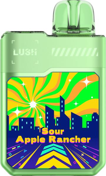 Digiflavor Vape - Digiflavor Geekbar LUSH jednorázovky DH82T15 rančer kyselých jablek